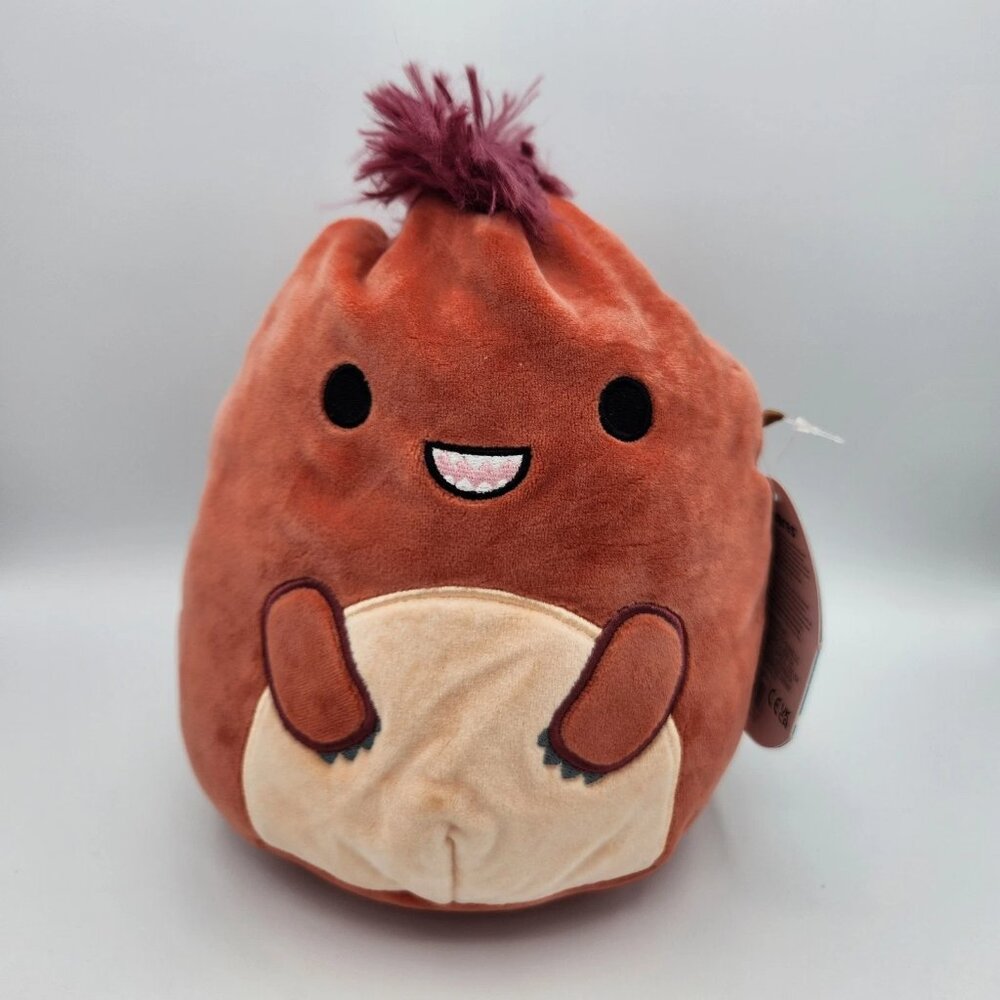 NEW Squishmallows 8” Inch KELLY the Red Velociraptor Dinosaur Dino Prehistoric